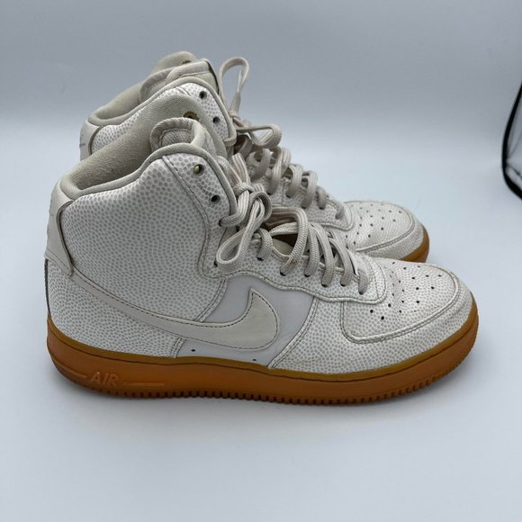 Nike Air Force 1 High SE Grey Gum Women- Size 8.5 - Picture 3 of 11